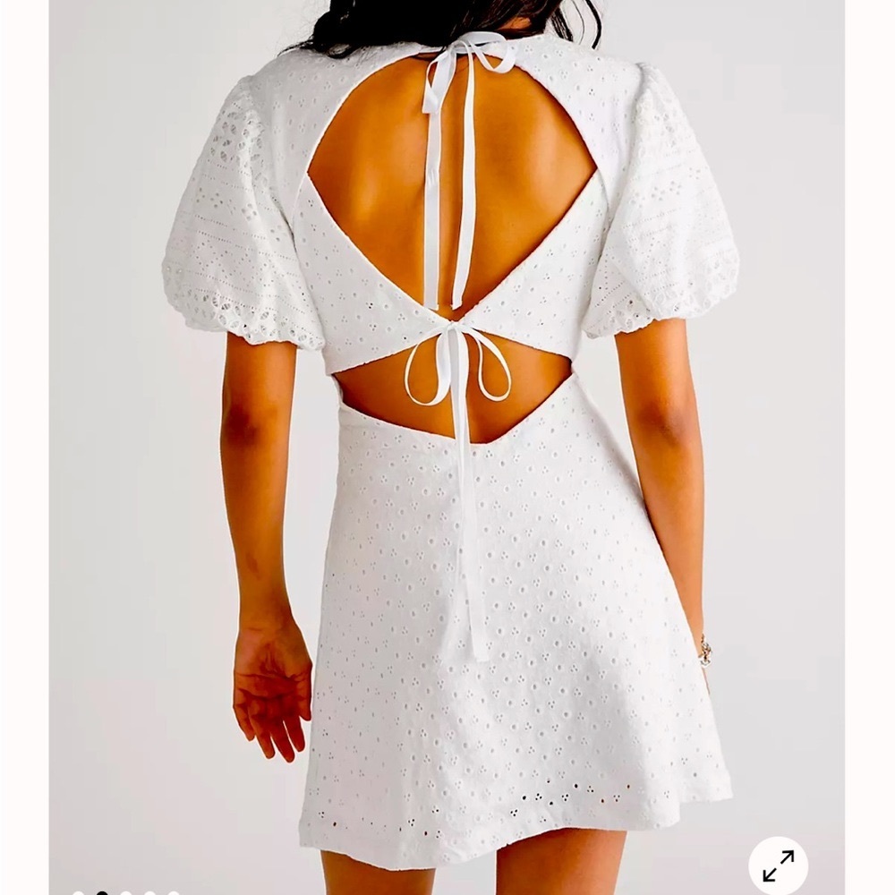 NWT Free People Apricot Rose Mini Dress, size small